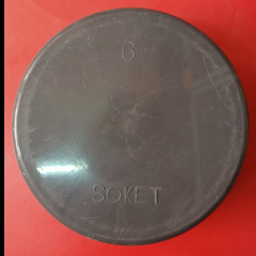 Dop Pipa 6" Inch Polos / Dop Tutup Paralon Septiptank