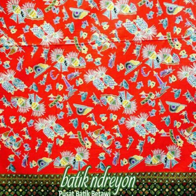 BARANG MURAH KAIN BATIK BETAWI KODE KEONG MAS, ADA PILIHAN WARNA KEKINIAN