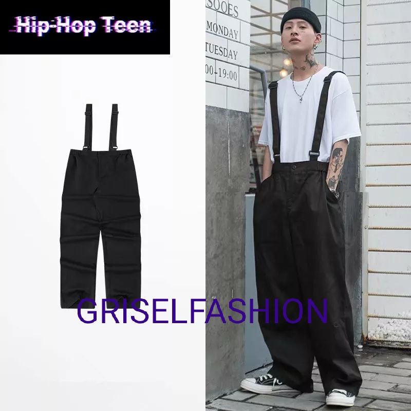 Jumpsuit Hip HOp suspender