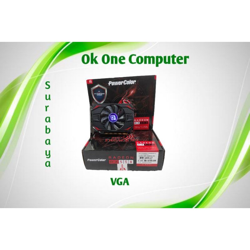 Vga PowerColor Radeon Rx 550 4Gb Ddr5