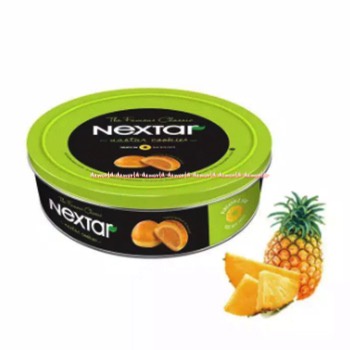 Nextar Brownies Cookies Nastar 288gr Choco Delight Pineapple The Famous Classic Choco Biskuit Rasa Coklat Dan Nanas Nenas Nextart Kemasan kaleng Orange Hijau Kukis Cookies Pine Apple