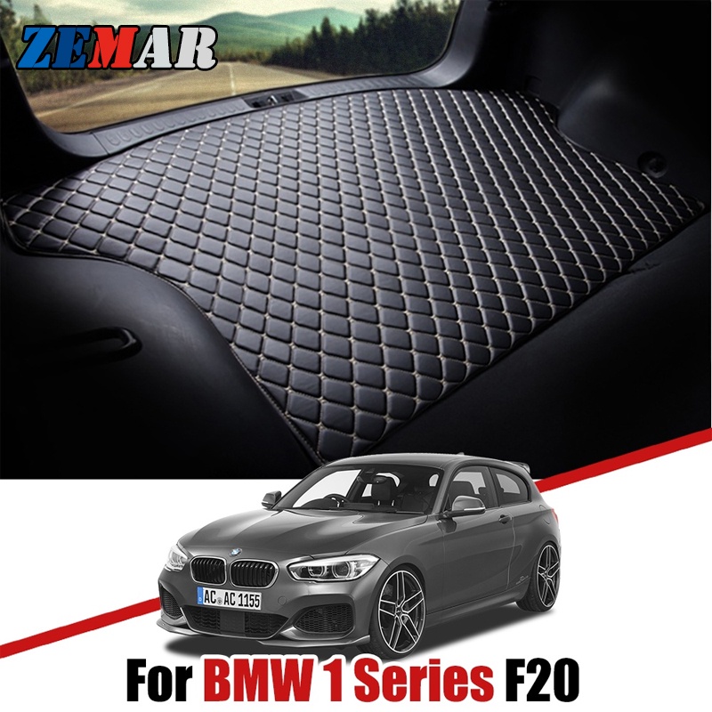 Pad Cover Bagasi Mobil Bahan Kulit Untuk BMW F20 1 Series 2011-2016 2017 2018 2019