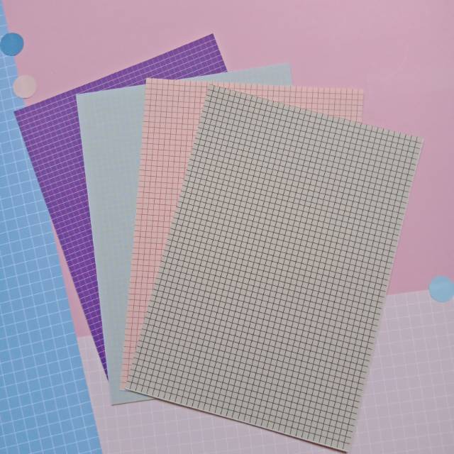 

[KTC-03] Sticker bujo sticker lebar dekorasi buku catatan bullet journal grid notebook kotak kotak