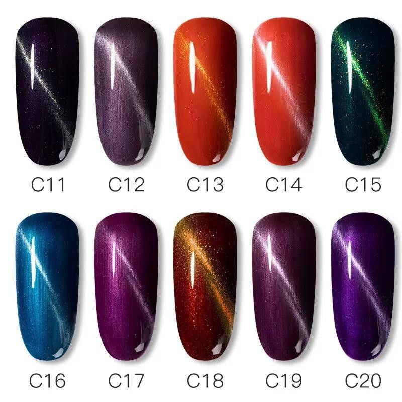 (21 - 40) ROSALIND Cat Eye Series Gel Nail Polish UV LED / Kutek / Cat Kuku