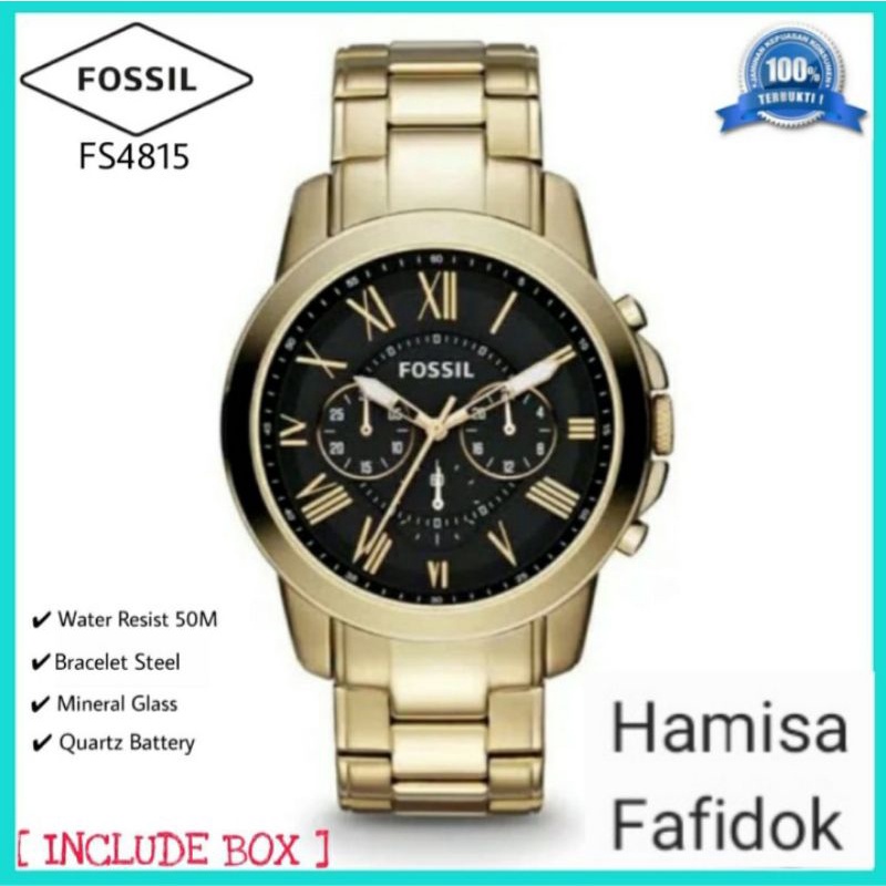 jam tangan import cewek cowok trend baru viral fossil unik ori bergaransi stainles water resistant