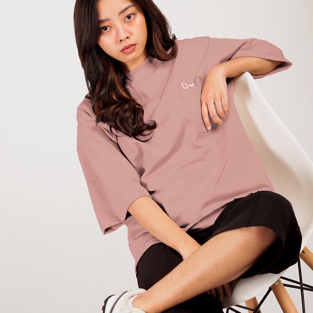 John &amp; Jill Oversize Short Sleeve + saku for Women_