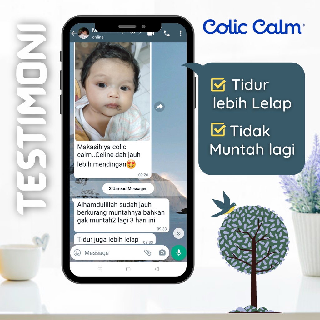 Colic Calm Gripe Water Baby Kids meredakan Kolik Refluk (GERD) Kembung Sembelit  dengan Efektif-2