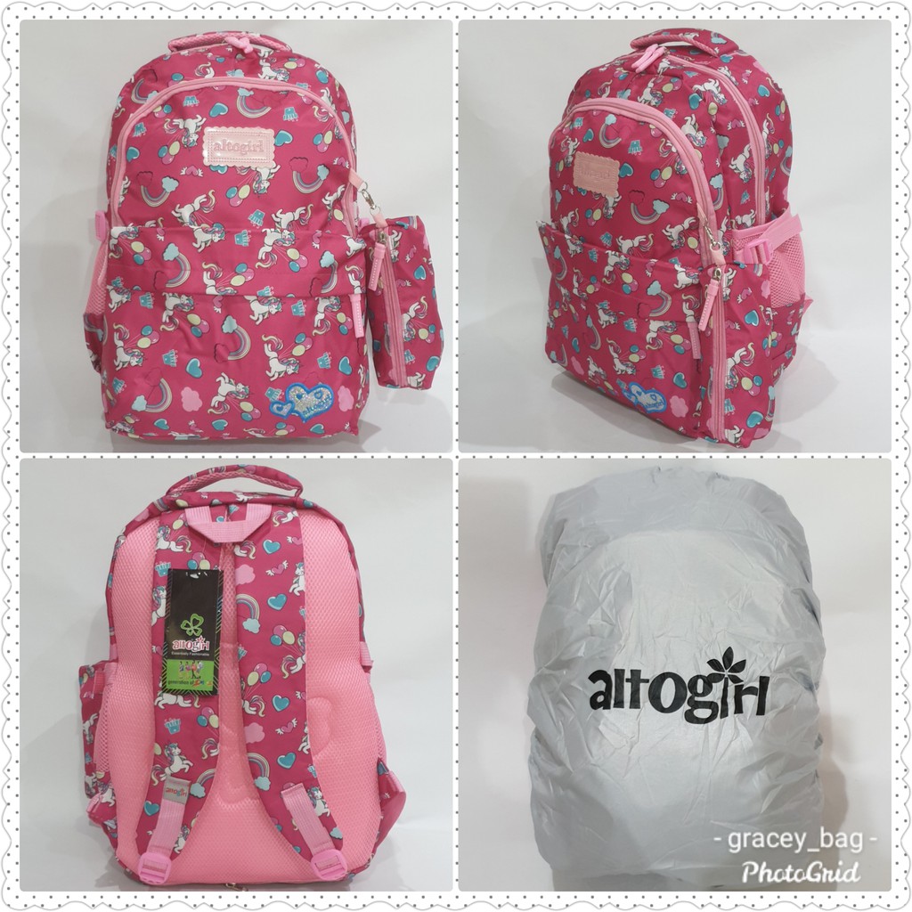 Tas Ransel Anak Perempuan Altogirl Motif Unicorn