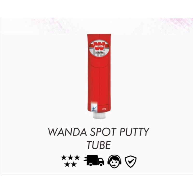 DEMPUL ODOL HALUS WANDA SPOT PUTTY TUBE 200GRAM