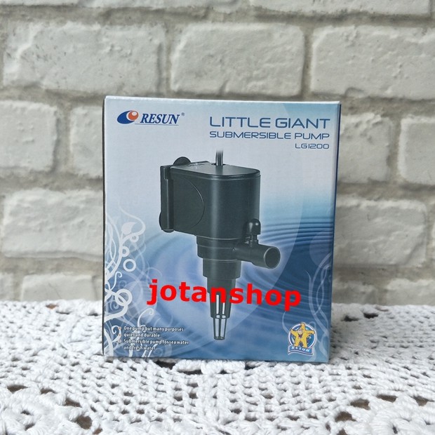 RESUN LG 1200 LG1200 power heads mesin pompa air celup aquarium aquascape little giant