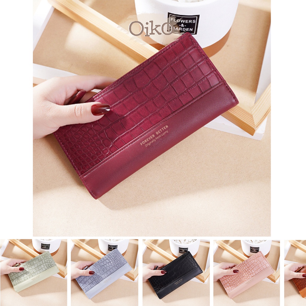 DOMPET WANITA OIKO LONG CROCO WALLET