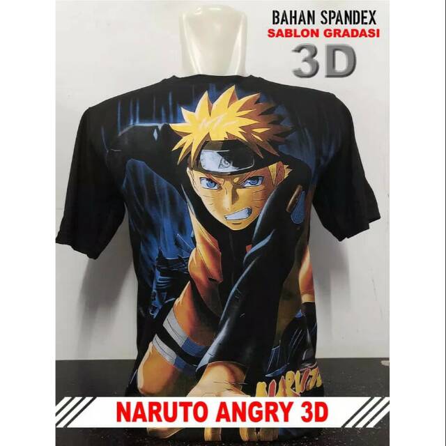 Gambar Abstrak Naruto Hitam Putih