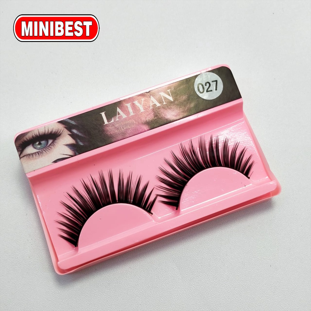 [MB] BULU MATA PALSU /EYELASH EXTENSION/ LAIYAN EYELASHES NATURAL HAIR