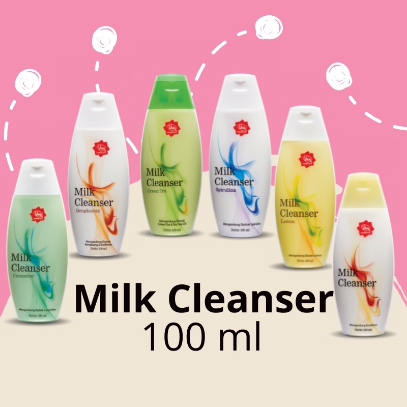 VIVA Milk Cleanser 100mL 100 ml ( susu pembersih dan toner penyegar Viva )
