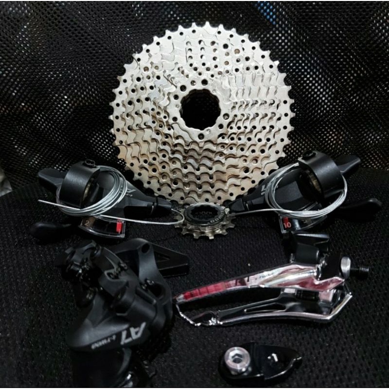 MINI GROUPSET 2X10 SPEED L-TWOO A7 COCOK UNTUK SEPEDA LIPAT DAN HYBRIDE .