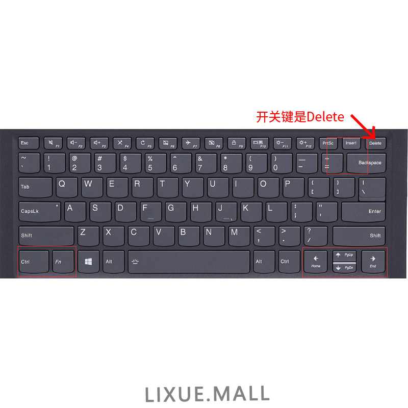 Lixue Pelindung Keyboard Laptop Lenovo Air 14 Air13 14 &quot;Bahan Silikon