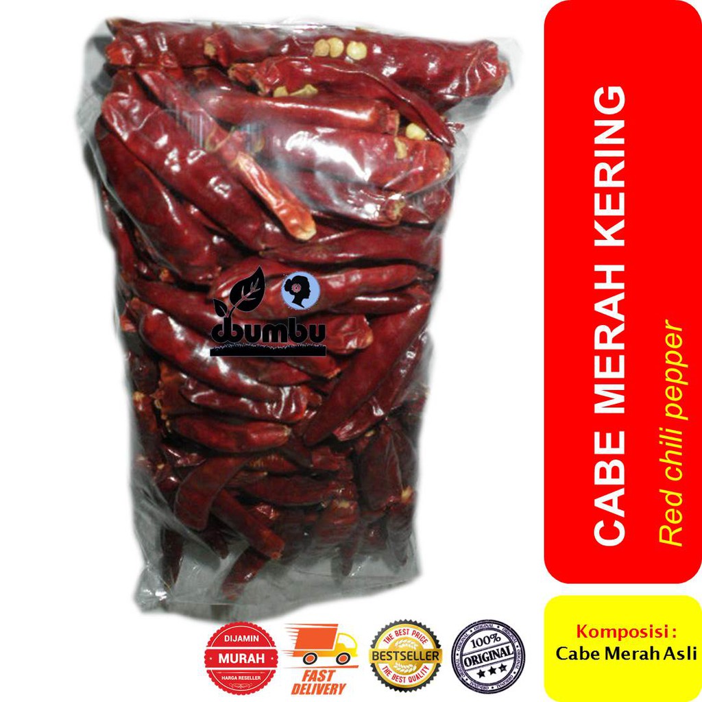 

Cabe Merah Kering 1000 gram