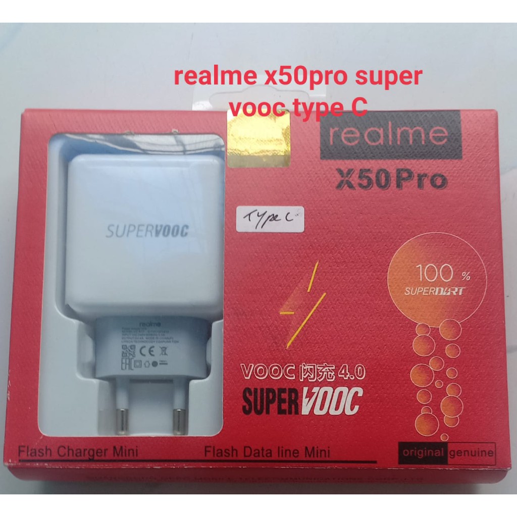 Charger Realme X50Pro super vooc