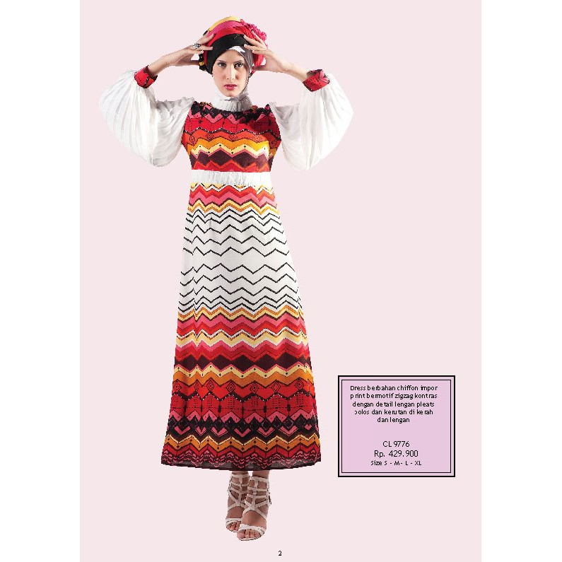 GAMIS CALOSA 9776 | GAMIS PESTA