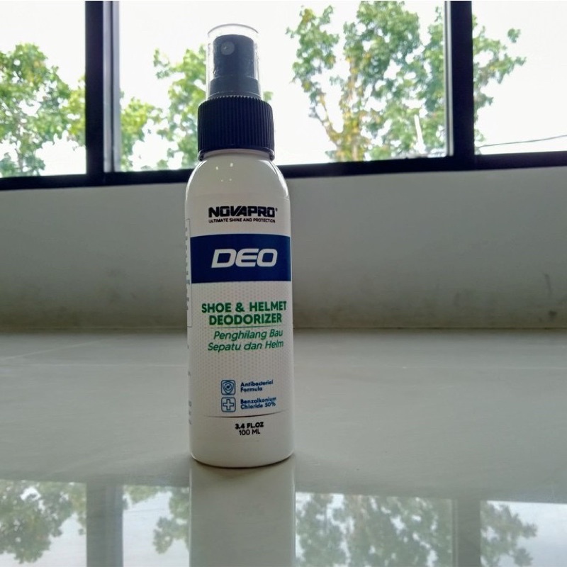 DEO Shoe &amp; Helmet Deodorizer - Penghilang Bau Sepatu &amp; Helm 100 ml Novapro