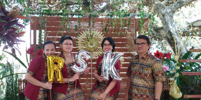 Couple Batik Span Pendek Ernez Sarimbit Keluarga Pesta Batik Pekalongan Tanah Abang