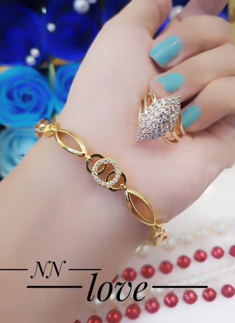 Xuping set perhiasan lapis emas 24k 2610