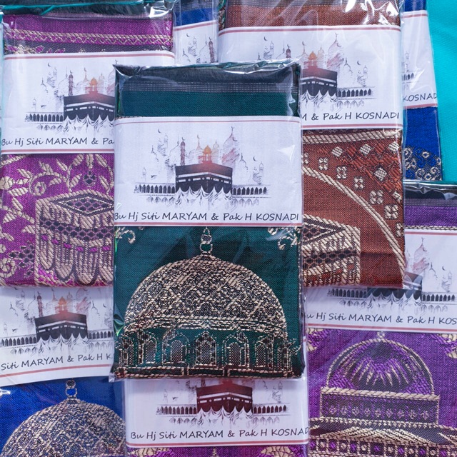 READY ATOCK  SAJADAH KECIL | SOUVENIR HAJI DAN UMROH