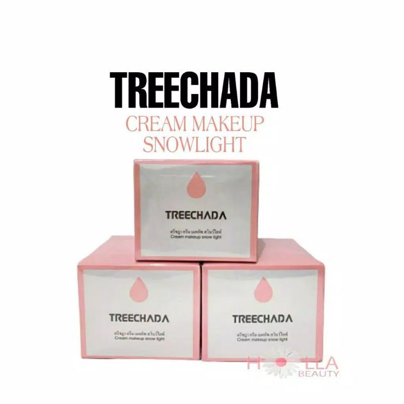 Tree Chada Cream Makeup Snow Light PRIMER 100% ORIGINAL THAILAND BEST SELLER
