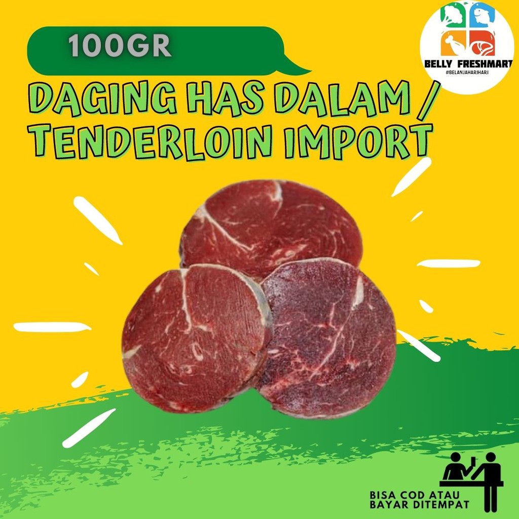 

Tenderloin Daging Sapi Has Dalam Import 1 Kg Bahan Masakan Daging Segar Siap Masak