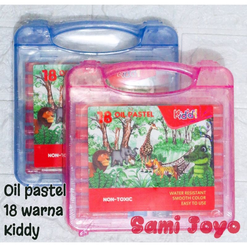 

crayon kiddy 18 warna oil pastel