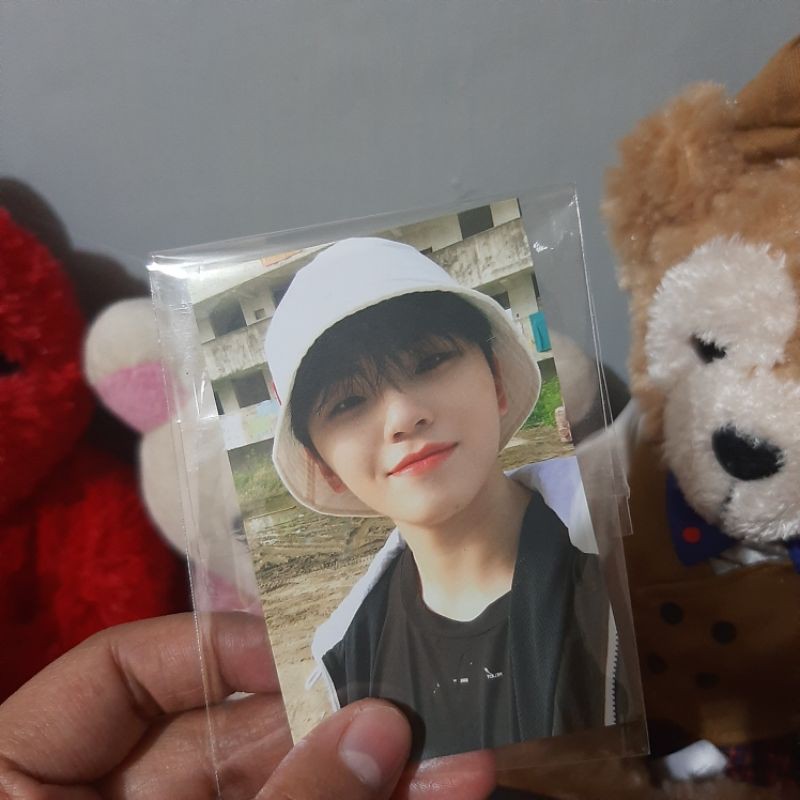 [SOLD] BENEFIT PHOTOCARD INTERPARK HENGGARAE WOOZI.