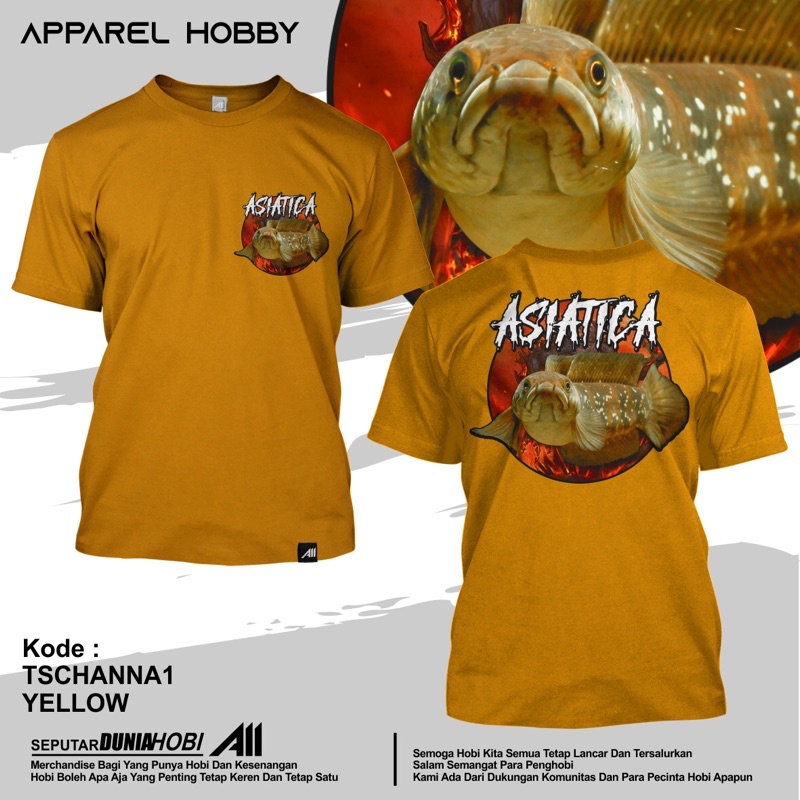 kaos ikan channa 1 asiatica mustard
