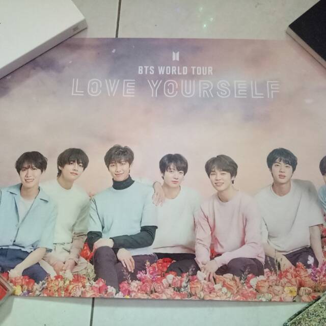 BTS POSTER BTS WORLD TOUR UNOFFICIAL