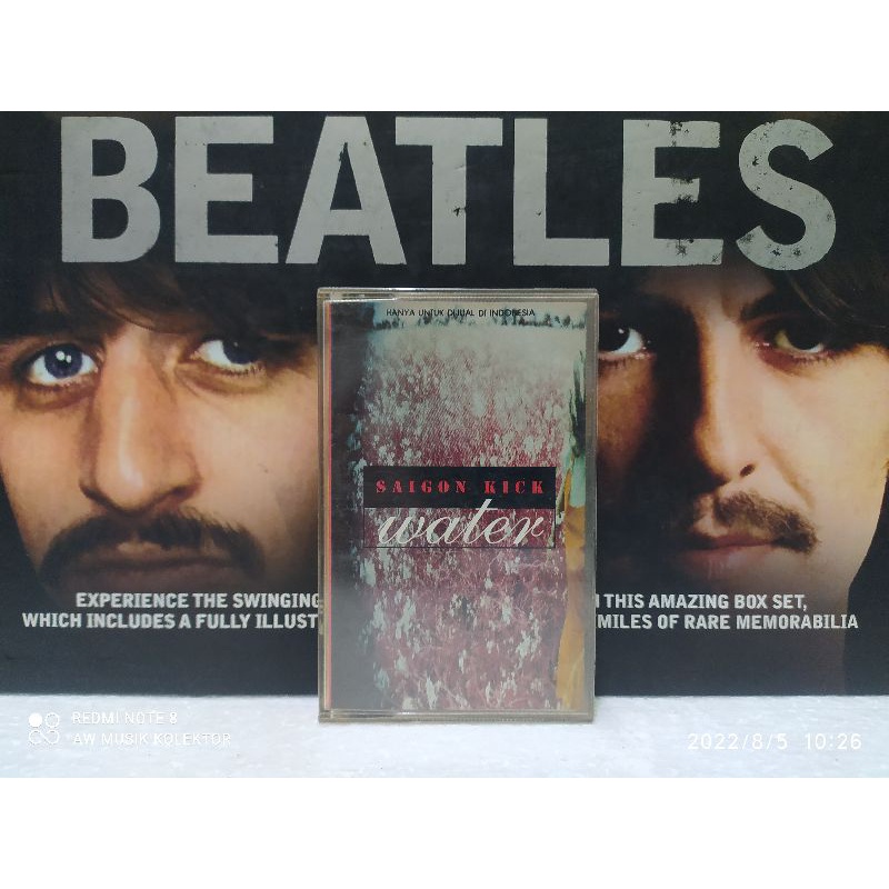 Kaset Pita : SAIGON KICK - WATER.