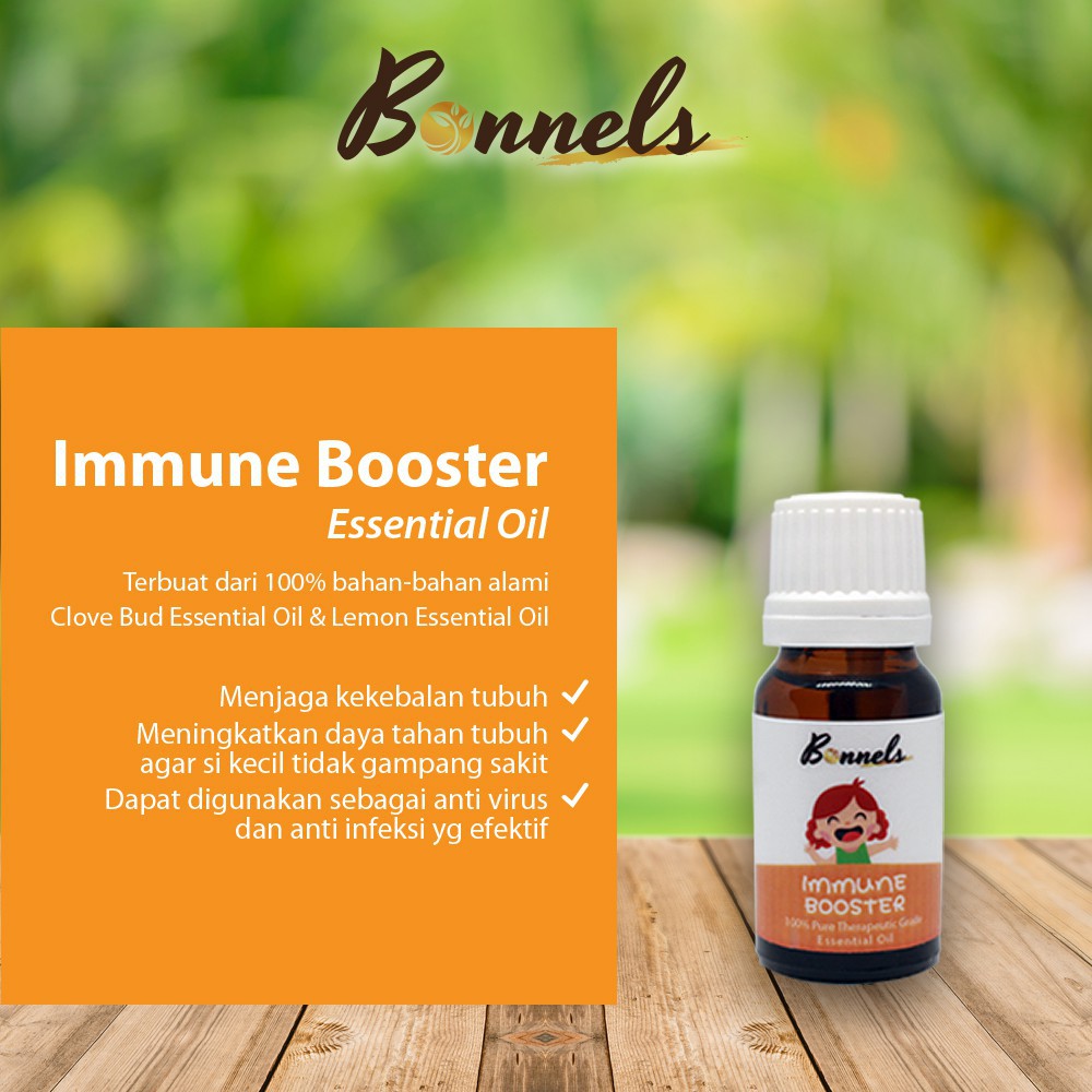 BONNELS IMMUNE BOOSTER FITBOST Essential Oil - Meningkatkan Daya Tahan Tubuh 100% Alami - ORIGINAL