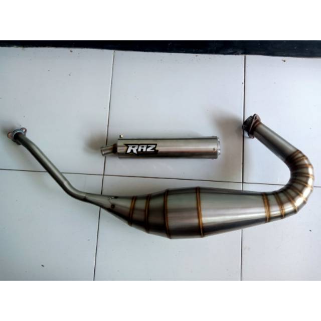 Knalpot Racing Ninja R RR SS 2tak Model cobra itech pres Original RAZ EXHAUST