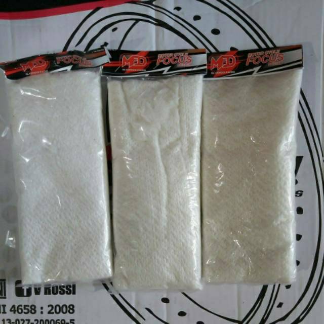 Glasswool gasbul putih untuk knalpot racing tahan bakar