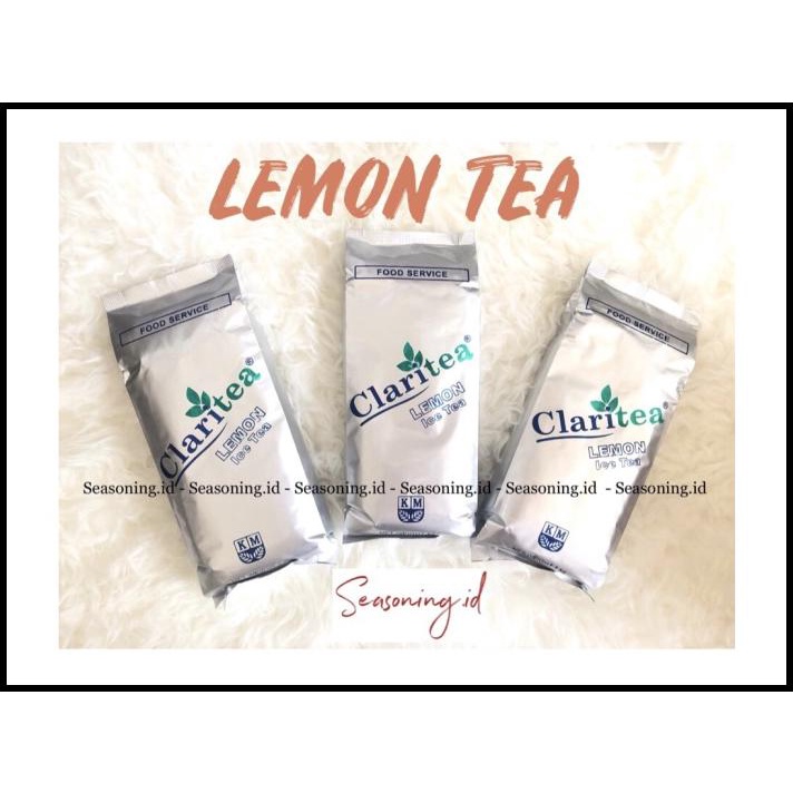 

Claritea Lemon Tea | Bubuk Minuman Lemon Tea