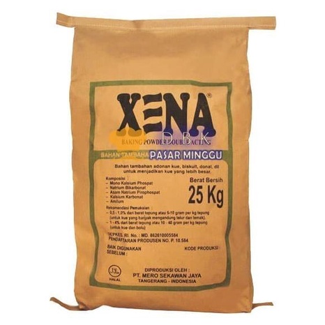 

baking powder extra double acting xena 100gr repack pengembang kue
