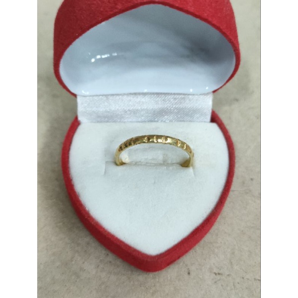 cincin bambu 1 gram emas muda