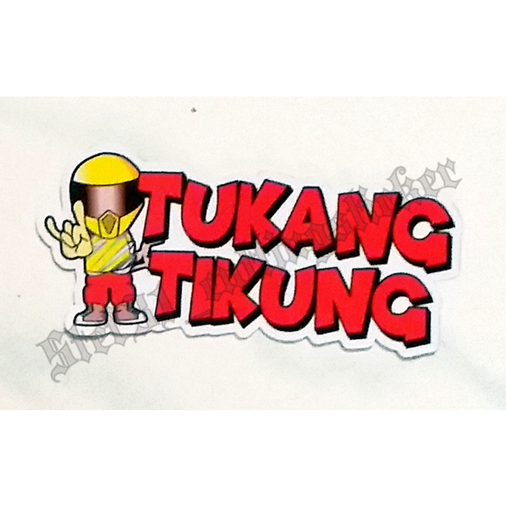 

Stiker printing tukang tikung, sticker kata lucu