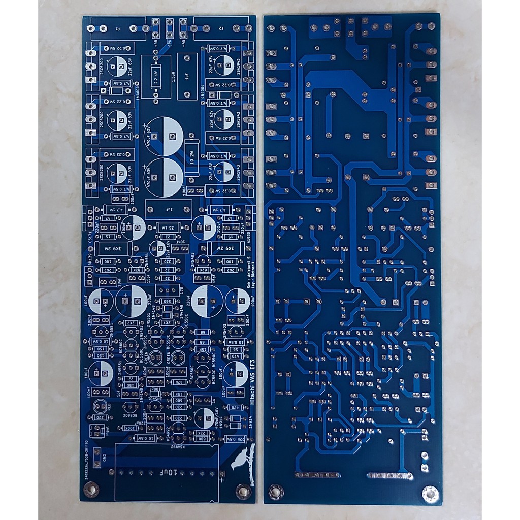 PCB Hitachi VAS EF3 Amp 2U Dengan Final Dauble Layer