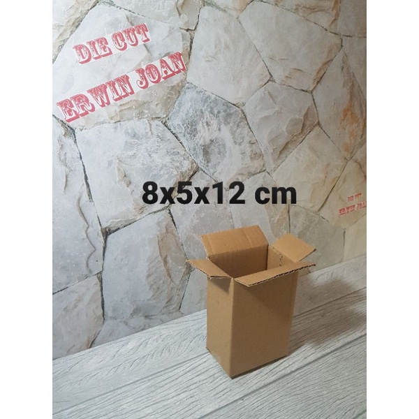 

Kardus / Box / uk. 8x5x12 cm / Karton packing polos baru ST