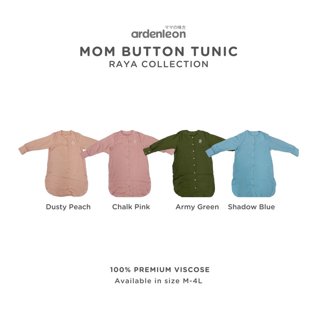 ARDENLEON | ARDEN MOM BUTTON TUNIC RAYA COLLECTION