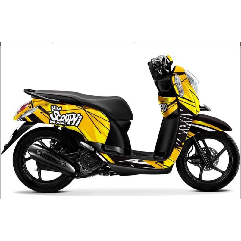 DECAL SCOOPY FI 2013 - 2016 FULL BODY