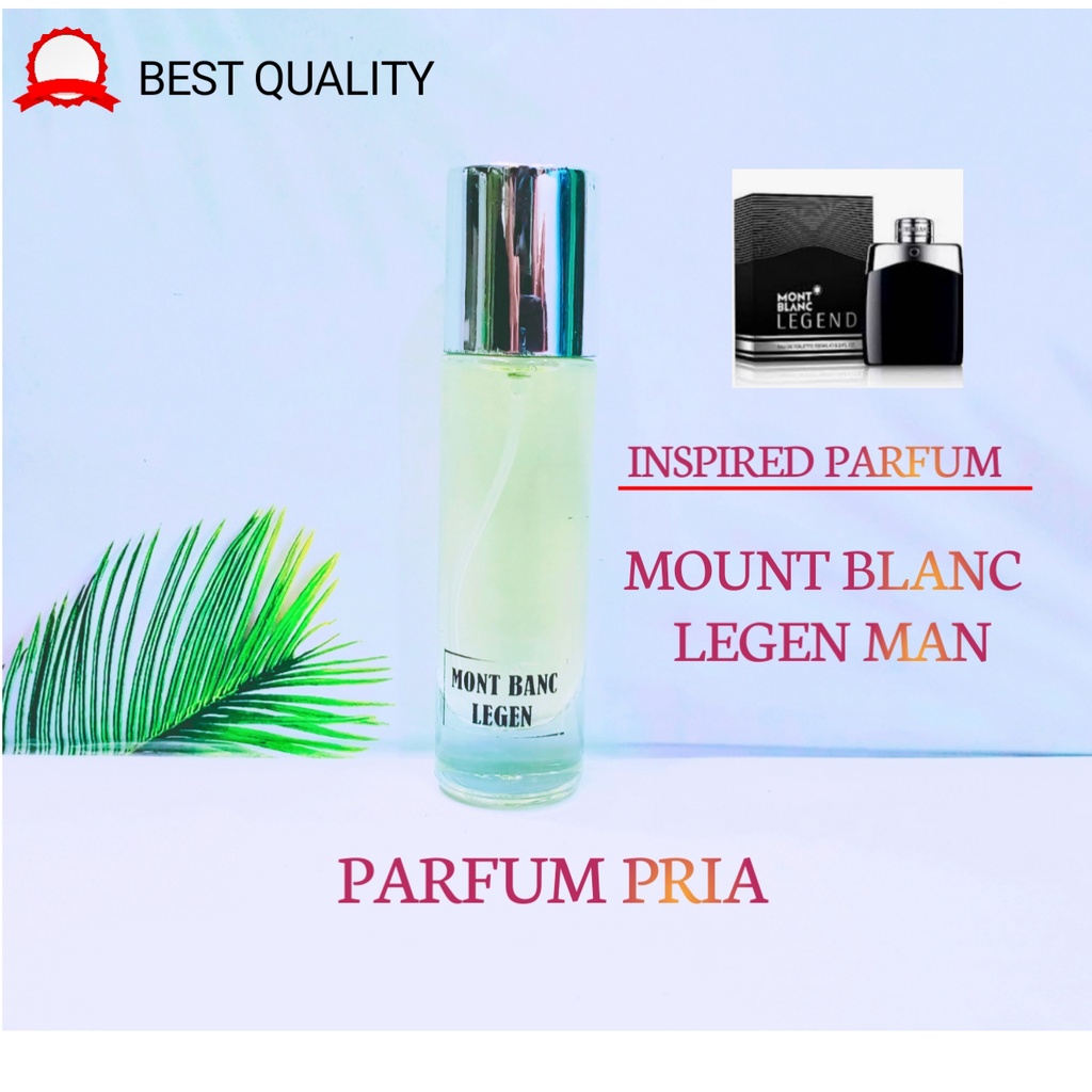 parfum pria ,inspired mount blanc legen men best quality