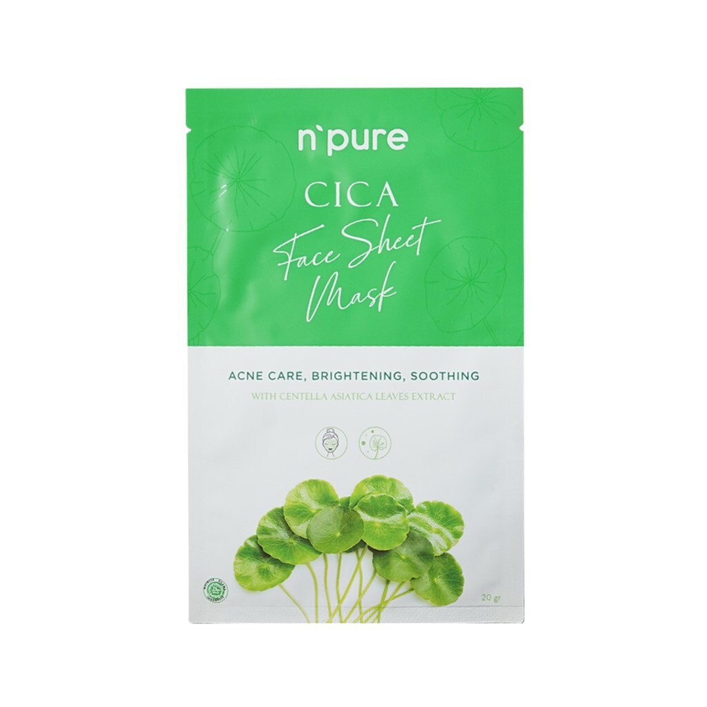 NPURE Centella Asiatica Sheet Mask