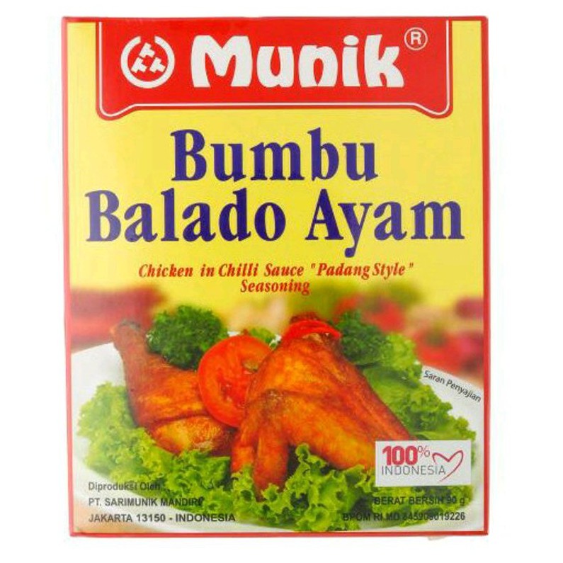 

MUNIK BUMBU BALADO AYAM 90GR