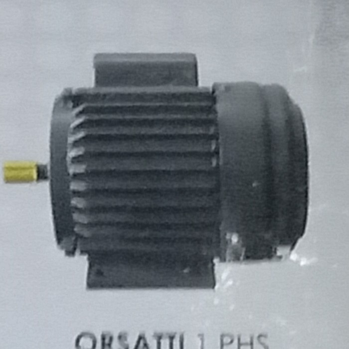 Dinamo Elektro motor 5 hp 5 pk 1 phase 1 fase 2800 RPM Orsatti Taiwan