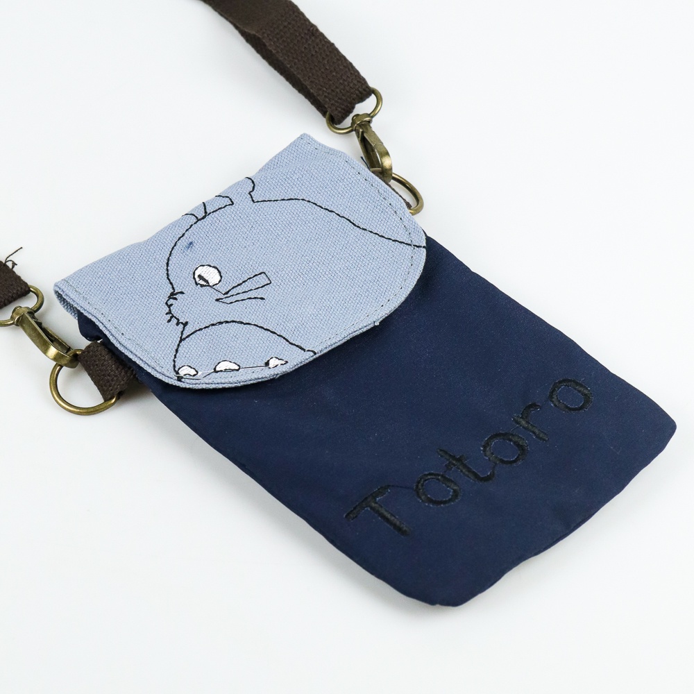 Tas Selempang Model Totoro - OMBG23BL Blue